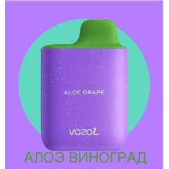 Электронная сигарета Vozol Star 4000 затяжек Aloe Grape (Возол Стар 4000 затяжек Алоэ Виноград)